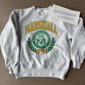 Vintage NCAA Marshall University The Herd Sweatshirt, Marshall Thundering Herd